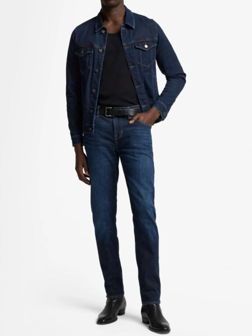 7 For All Mankind Slimmy Tapered Whiskering Denim Jeans