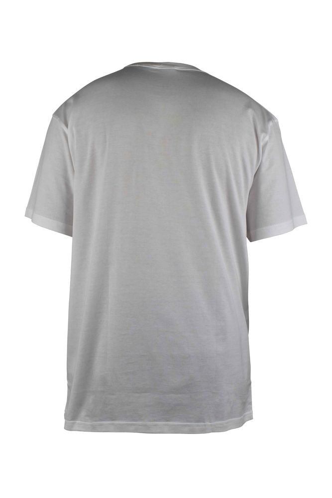 Dior White Cotton T-Shirt With Christian Atelier Print