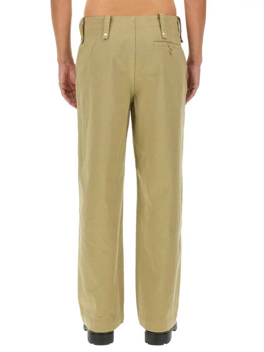 Burberry Relaxed Fit Cotton Pants