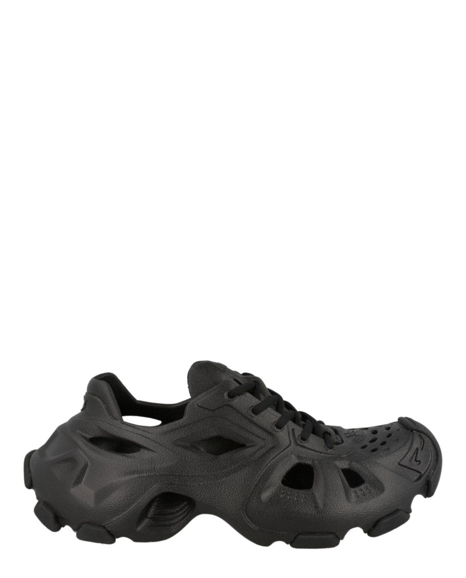 Balenciaga Hd Cutout Low-Top Sneakers