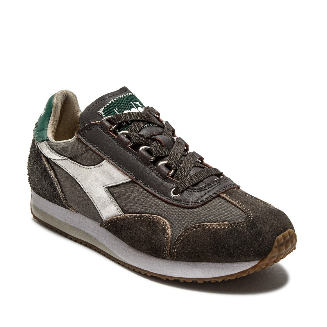Diadora Heritage Equipe Sneakers In Mud Suede