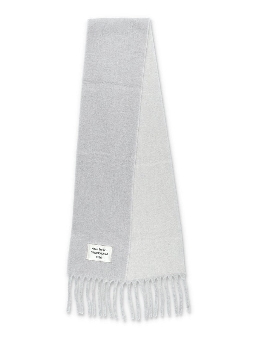 Acne Studios Wool Scarf With Fringes