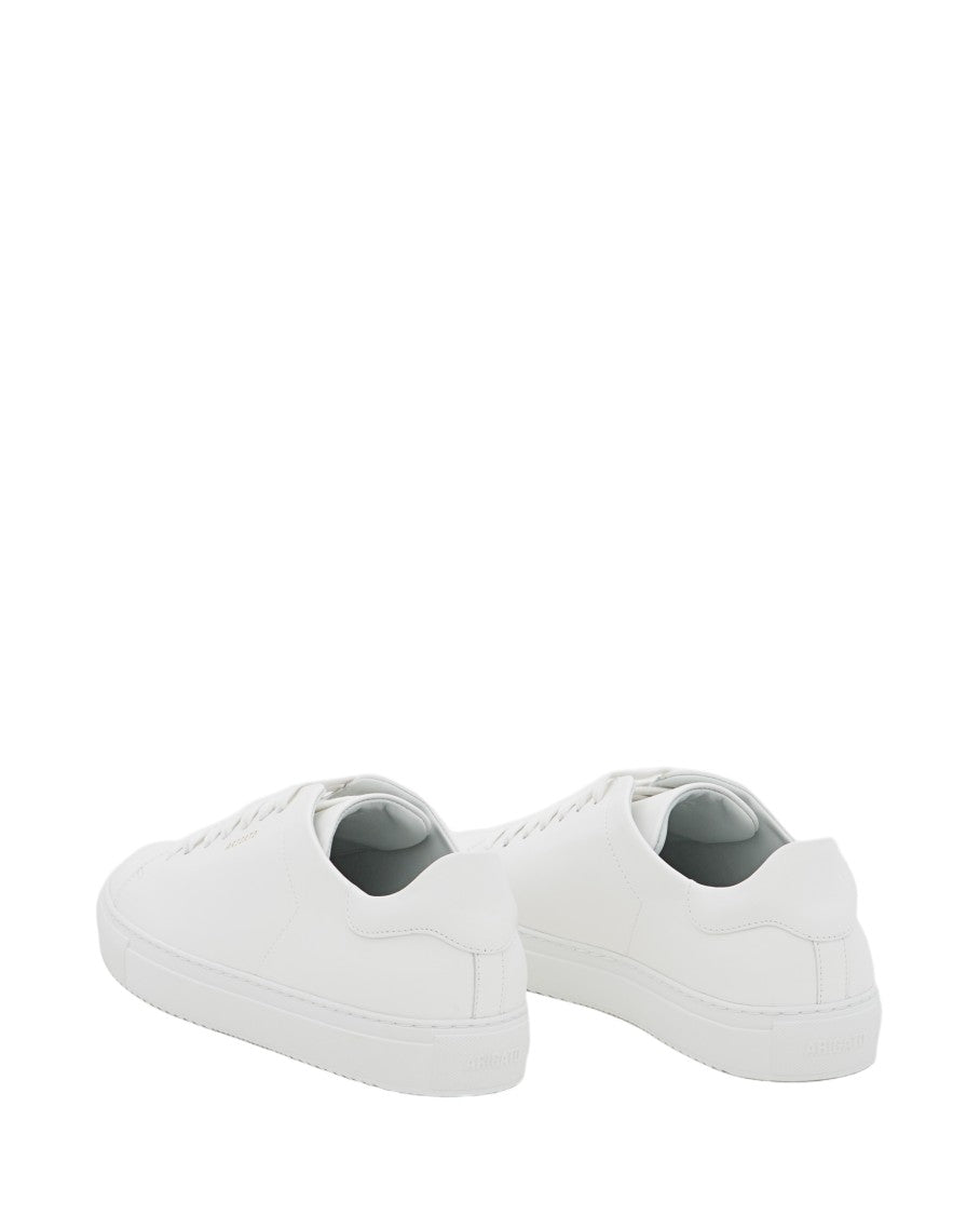 Axel Arigato Minimalist Leather Sneakers With Gold Logo Detail