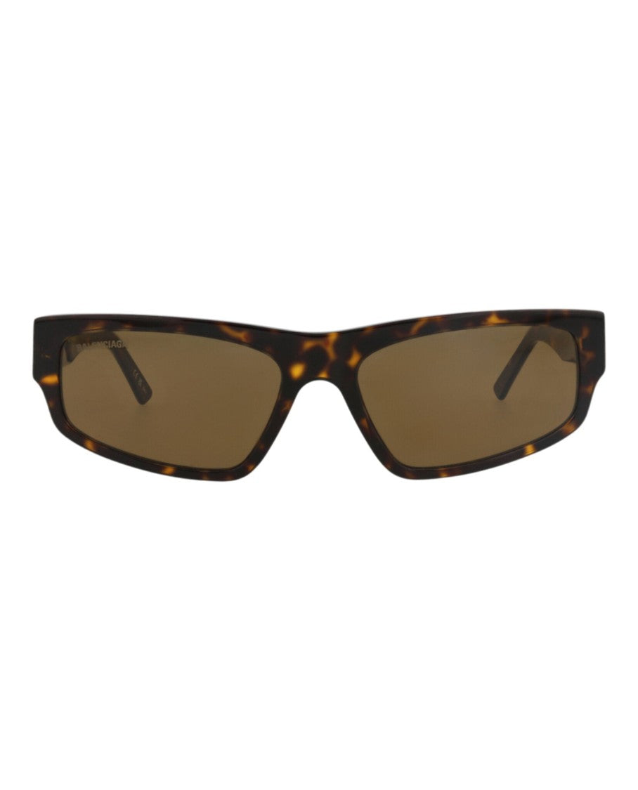 Balenciaga Square-Frame Recycled Acetate Sunglasses
