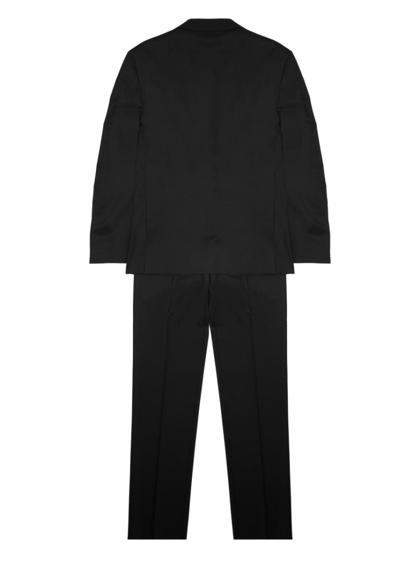 Colamarino Tailored Black Blazer And Trousers Suit Set