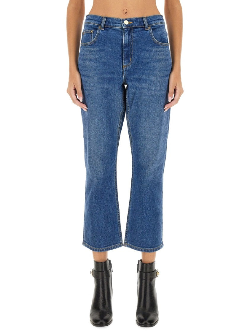 Tory Burch Flare Fit Jeans