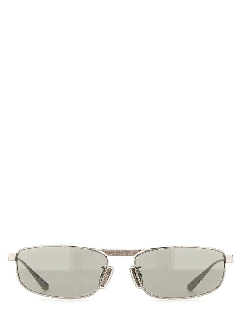Balenciaga Tag 3.0 Rectangle Metal Sunglasses