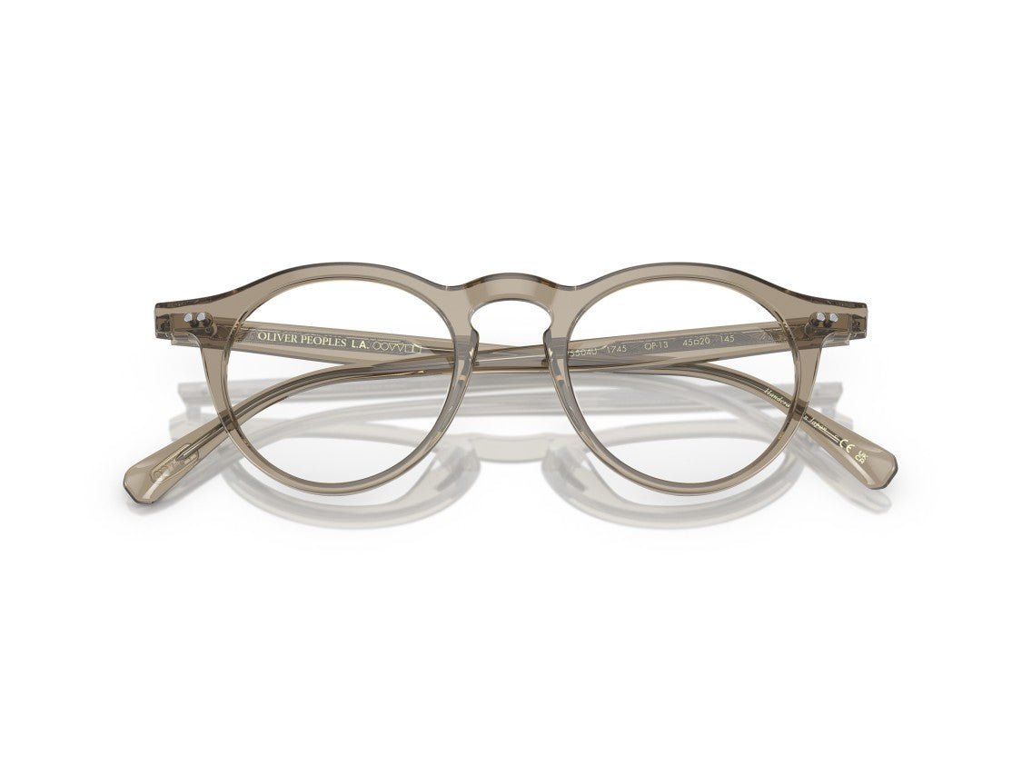 Oliver Peoples 0Ov5504u Translucent Acetate Round Eyeglasses