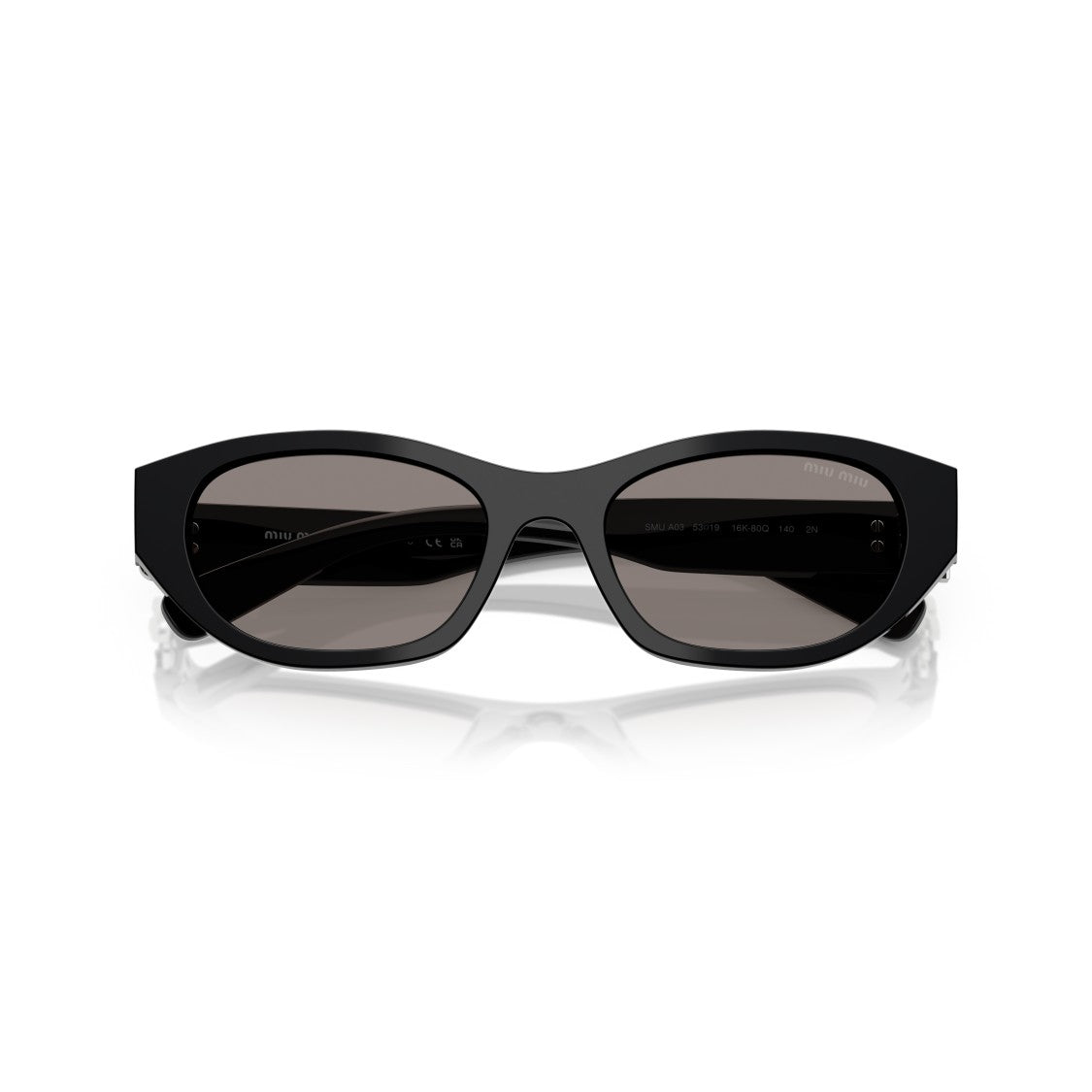 Miu Miu 0Mu A03s Rectangular Acetate Sunglasses