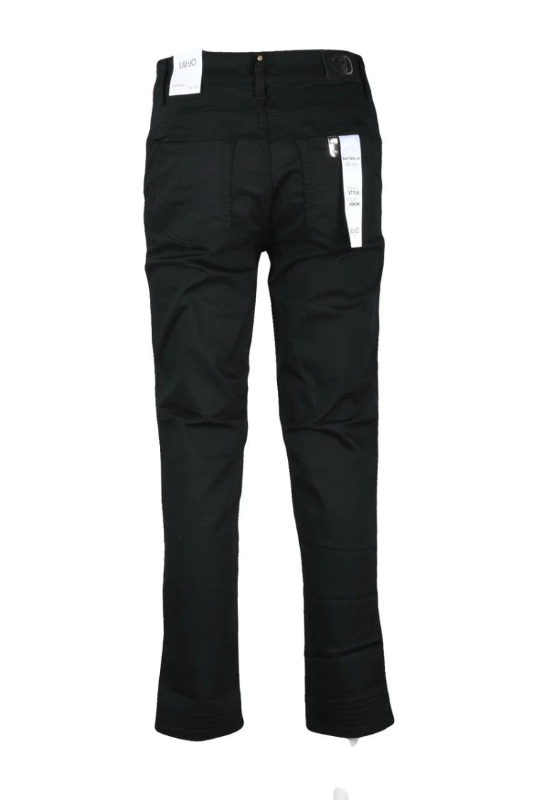 Liu Jo Straight-Leg Trousers With Mid-Rise Waist And Five-Pocket Styling