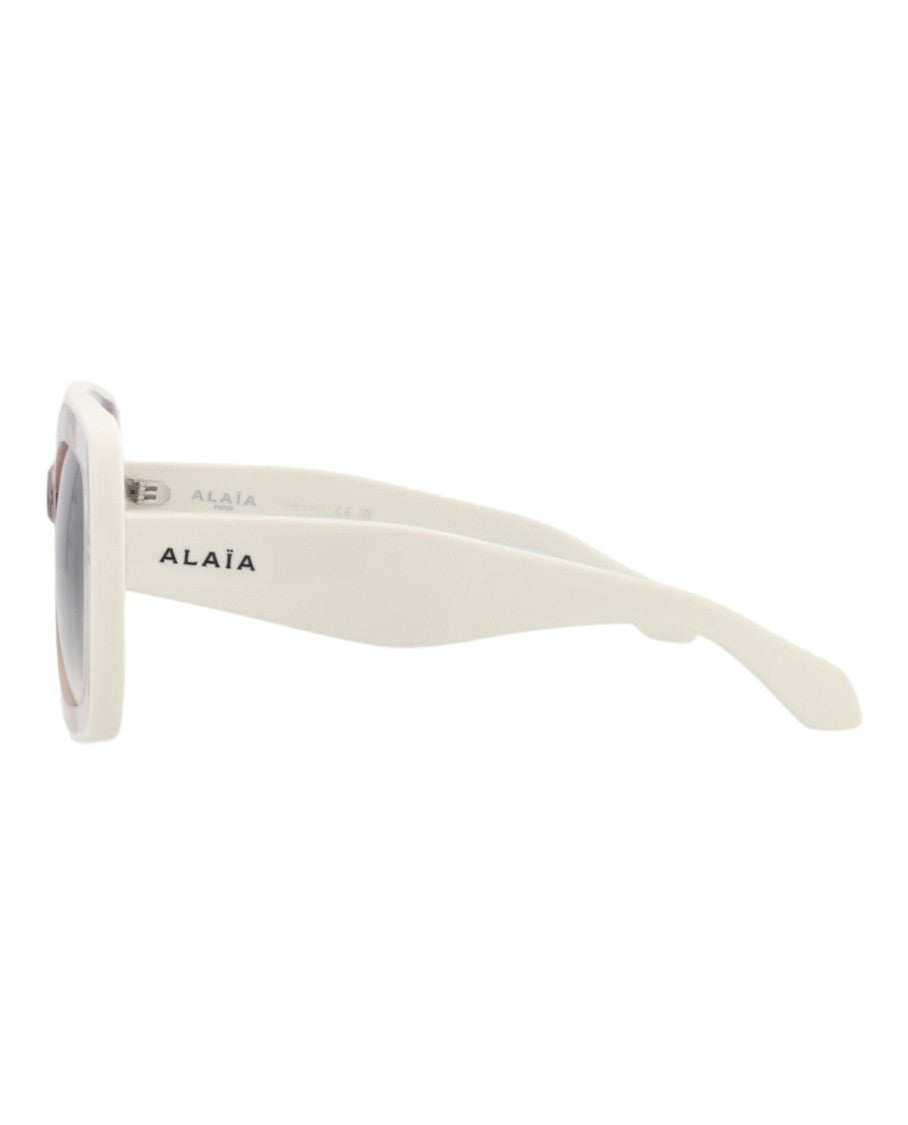 Alaïa Square-Frame Sunglasses In Recycled Acetate