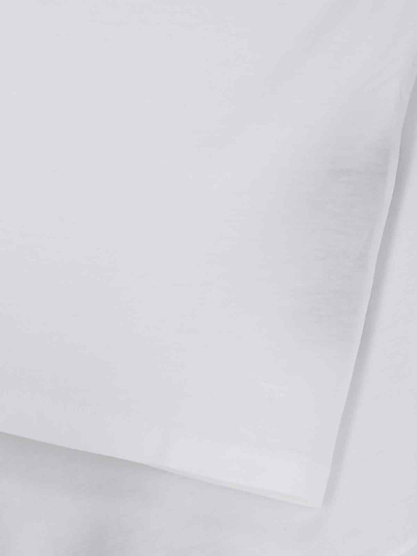 Tom Ford Timeless Round Neck White T-Shirt With Short Sleeves