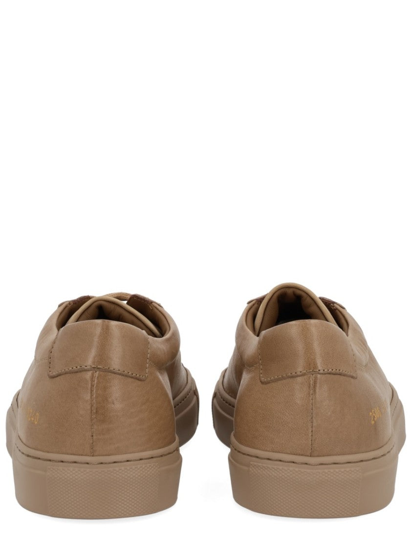 Common Projects Brown Leather Sneakers