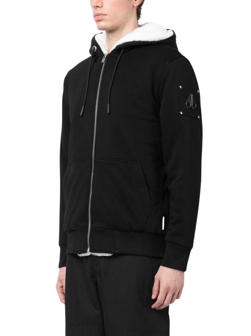 Moose Knuckles Cotton-Blend Classic Bunny Hooded Sweatshirt