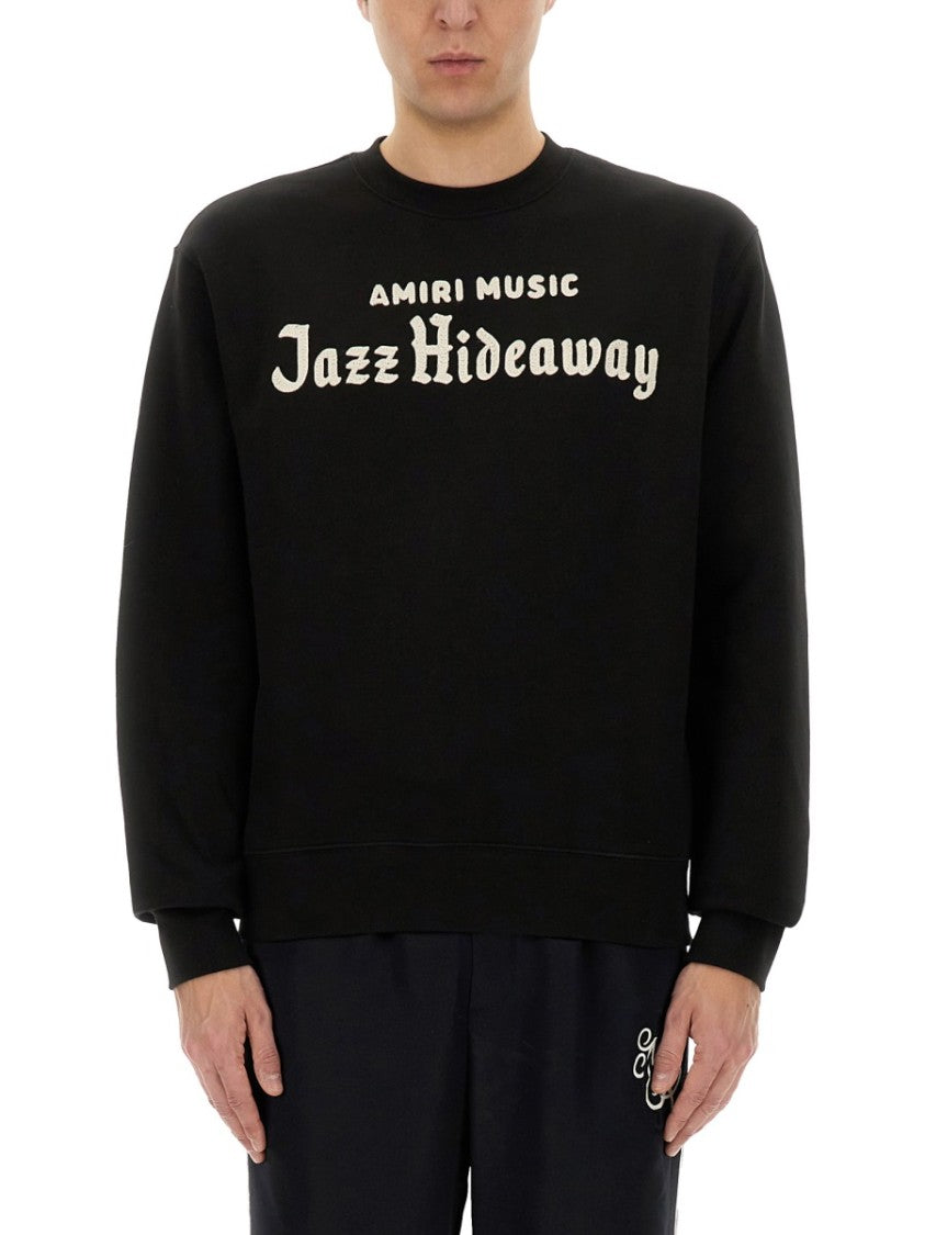 Amiri "Jazz Hideaway Crew" Sweatshirt