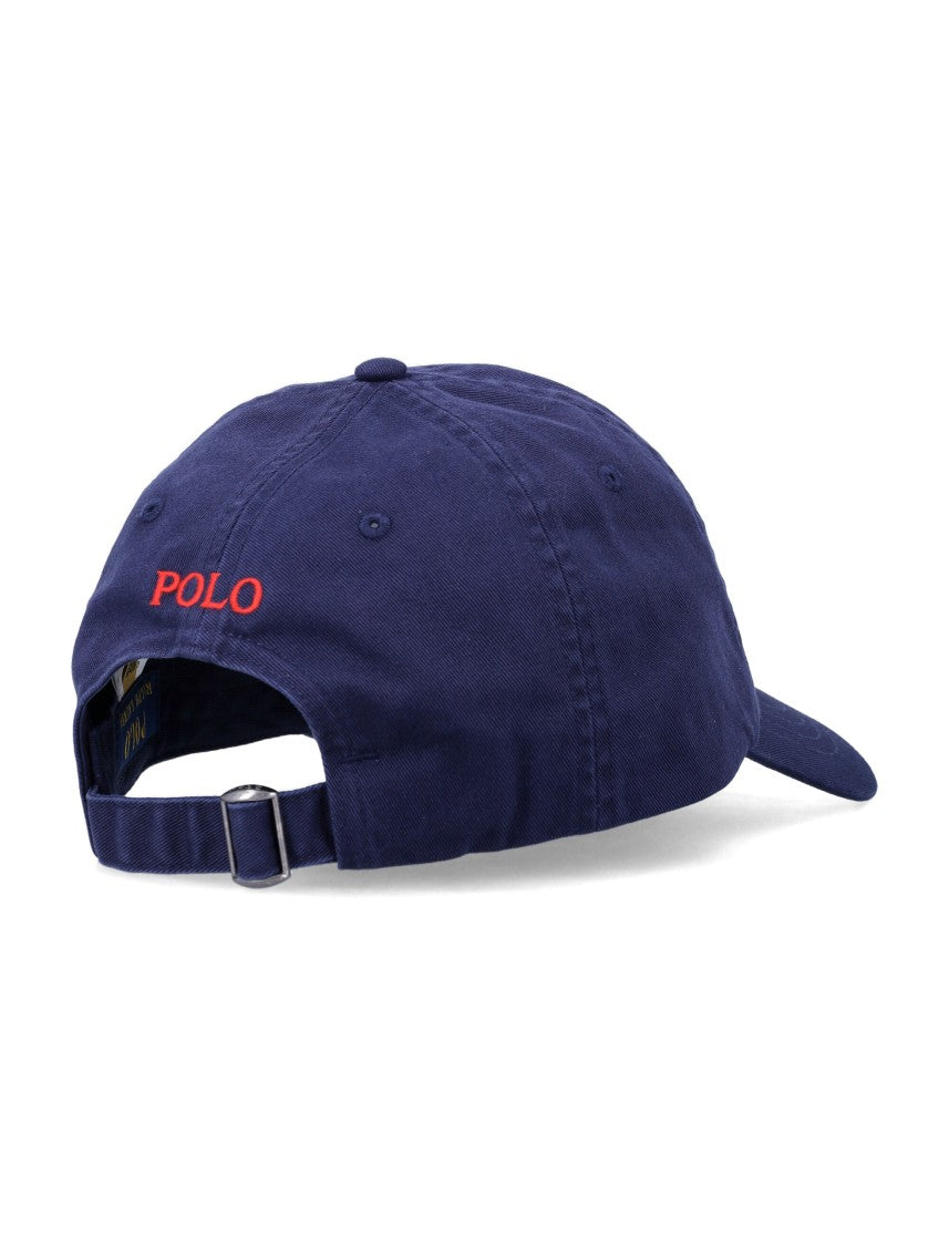 Polo Ralph Lauren Blue Chino Cotton Sport Cap