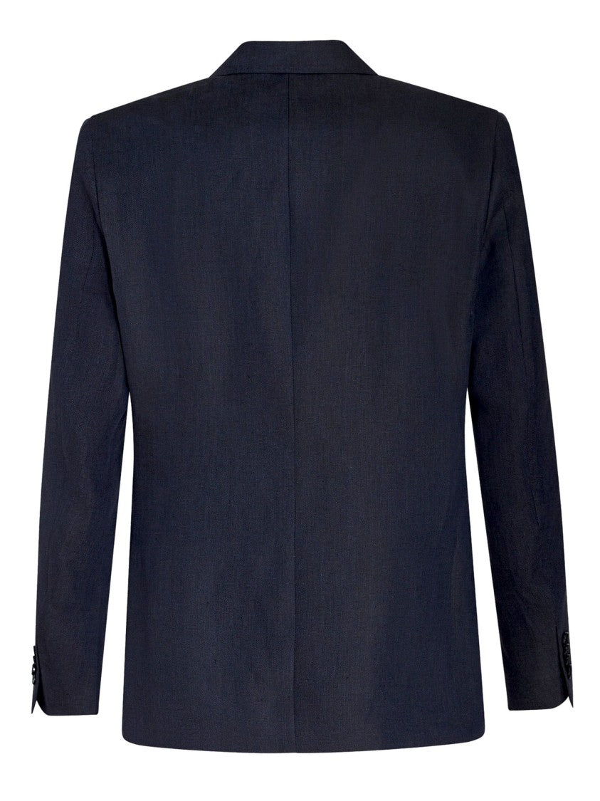 Etro Single-Breasted Linen Blazer
