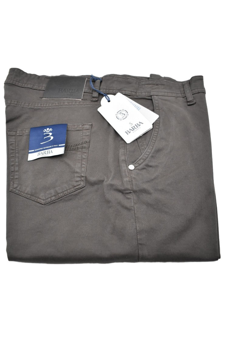 Barba Brown Modern Fit Versatile Jeans