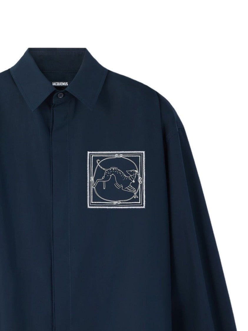 Jacquemus Simon L/S Cotton Shirt