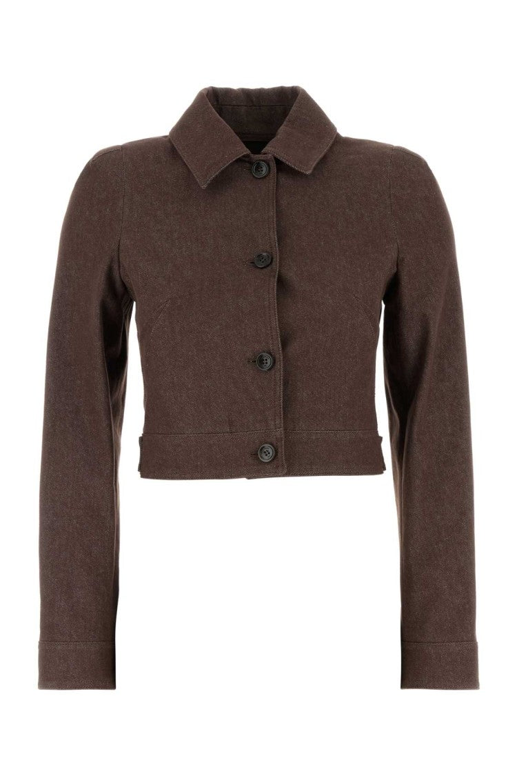 Max Mara Brown Denim Carpa Jacket