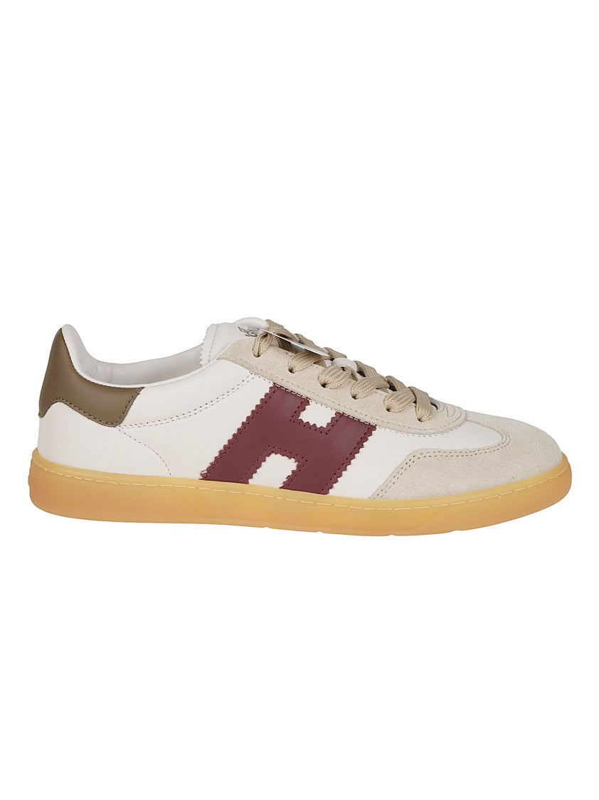 Hogan Olive Cool Leather Sneakers
