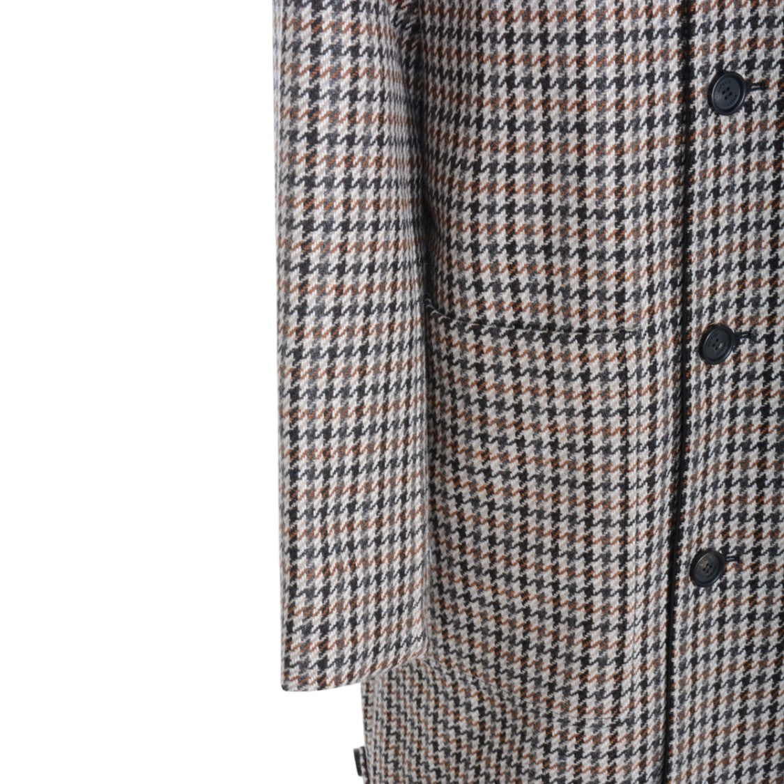 Mackage Tailored Houndstooth Coat With Notched Lapel