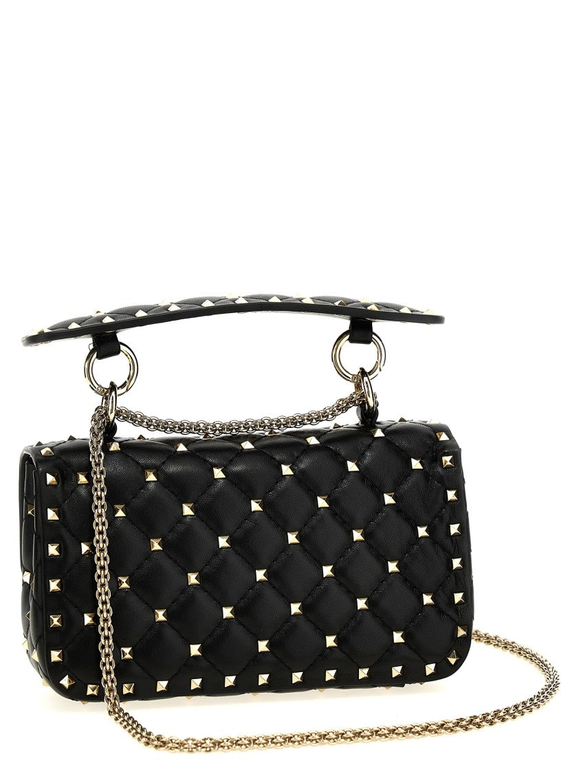 Valentino Garavani Quilted Nappa Leather Rockstud Spike Handbag