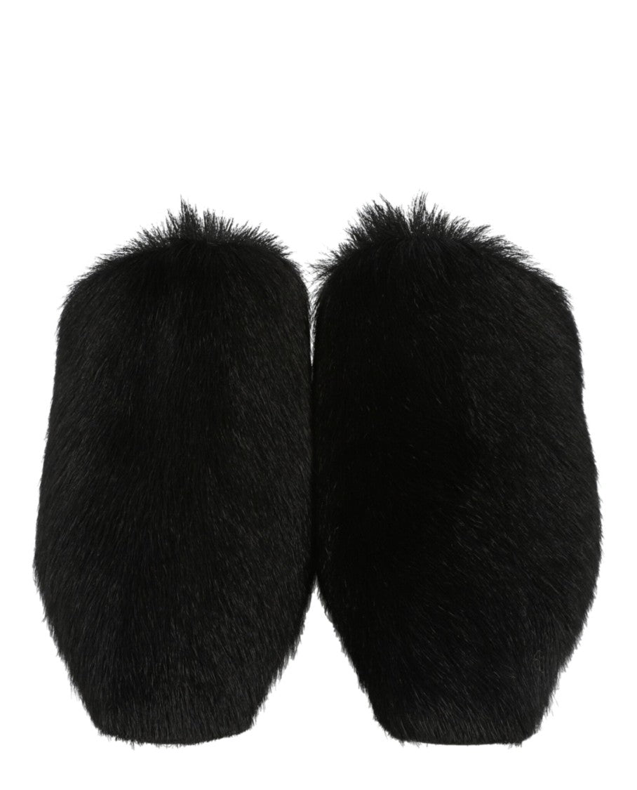Ferragamo Selestina Fur Mules