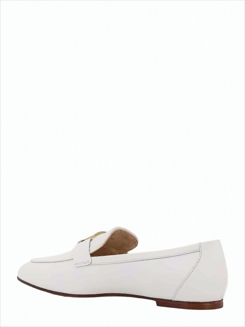 Tod's Leather Loafers With Pointed Toe
