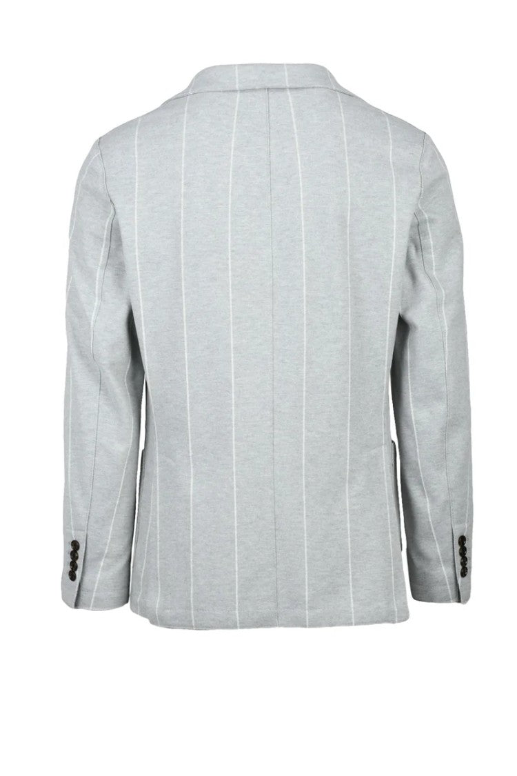 Eleventy Soft Blazer Polyester Viscose - Light Grey