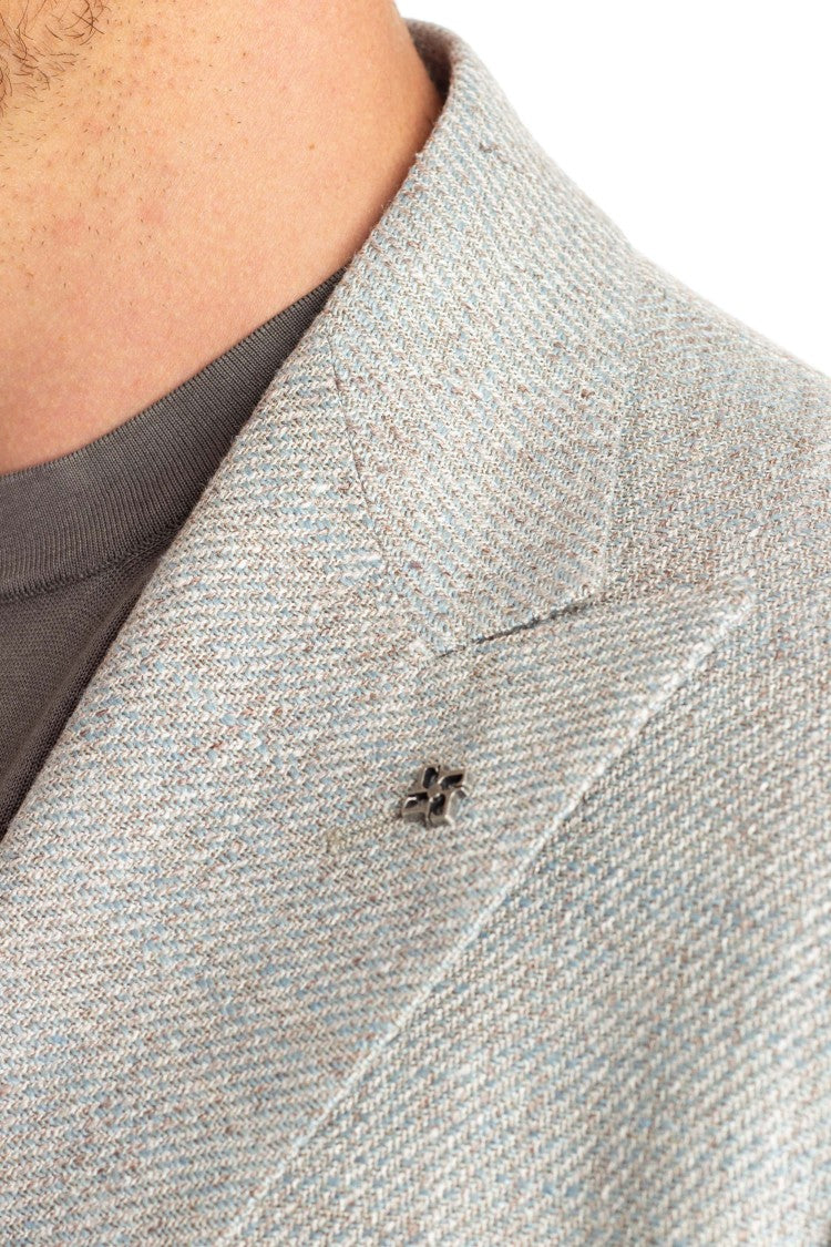 Tagliatore Silk-Linen-Cotton Montecarlo Jacket
