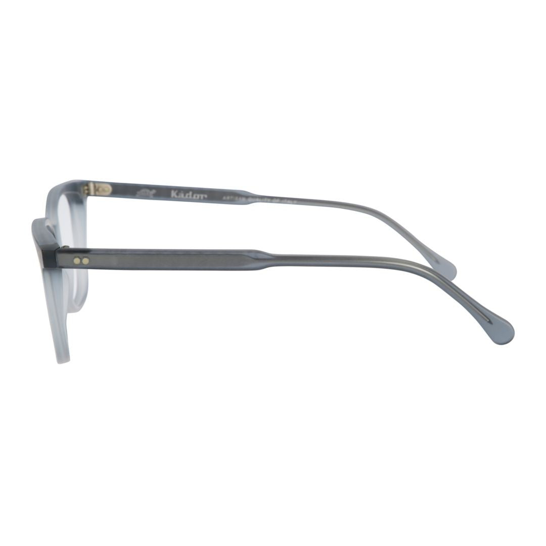 Kador Grey Lait Translucent Round Eyeglasses