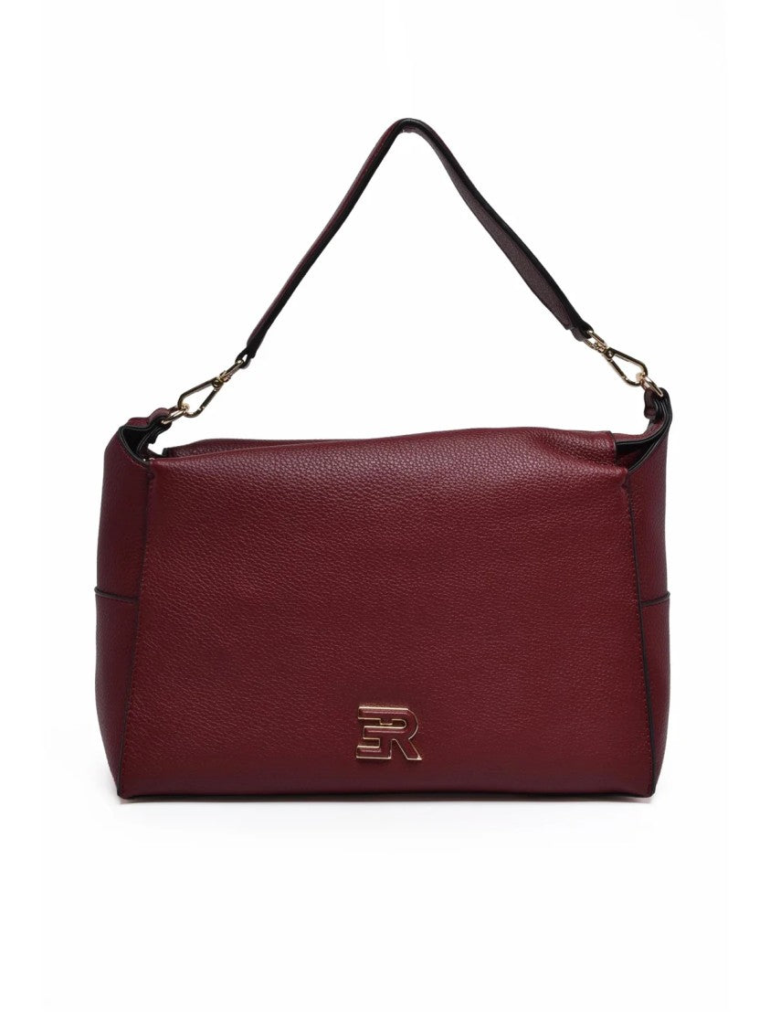 Ermanno Firenze Red Polyurethane Victoria Shoulder Bag