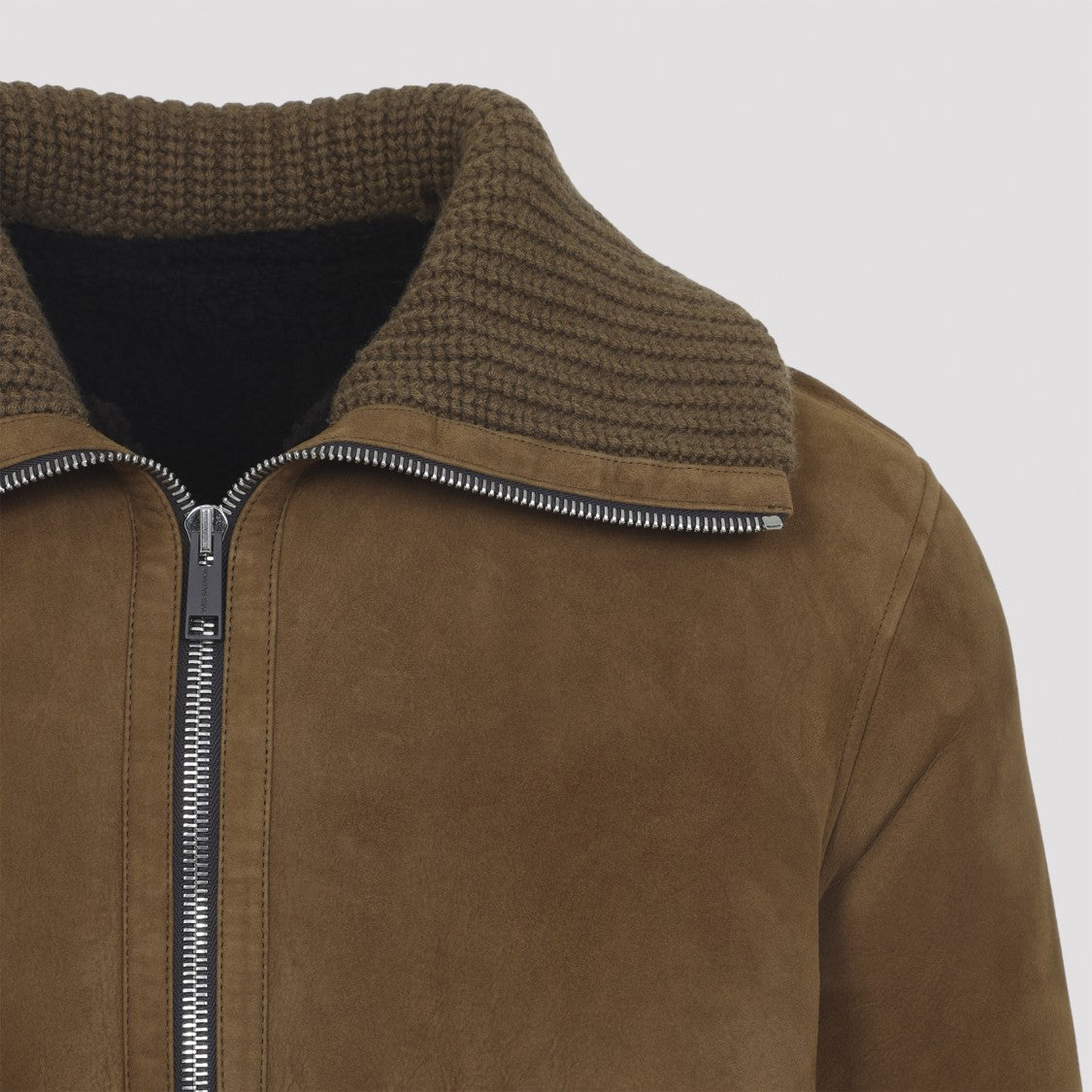 Yves Salomon Lamb Leather Jacket