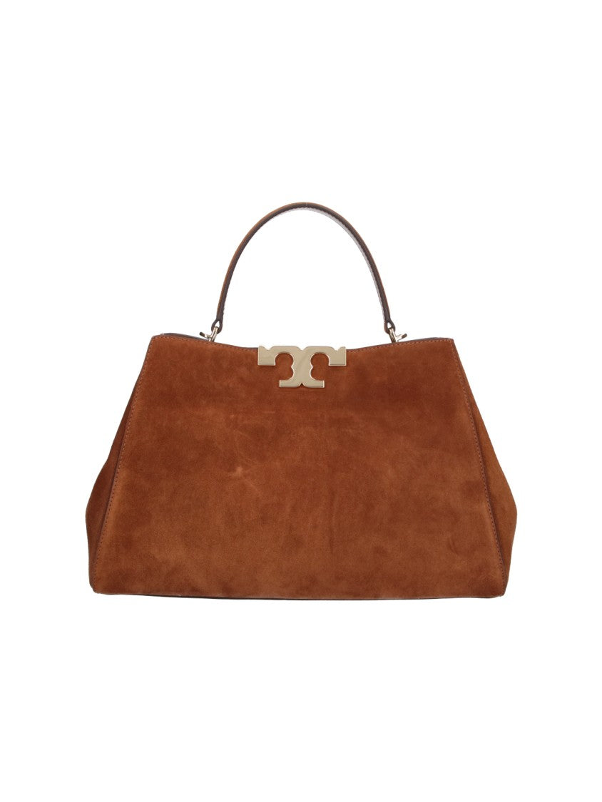 Tory Burch Brown Eleanor Mini Calf Suede Bag