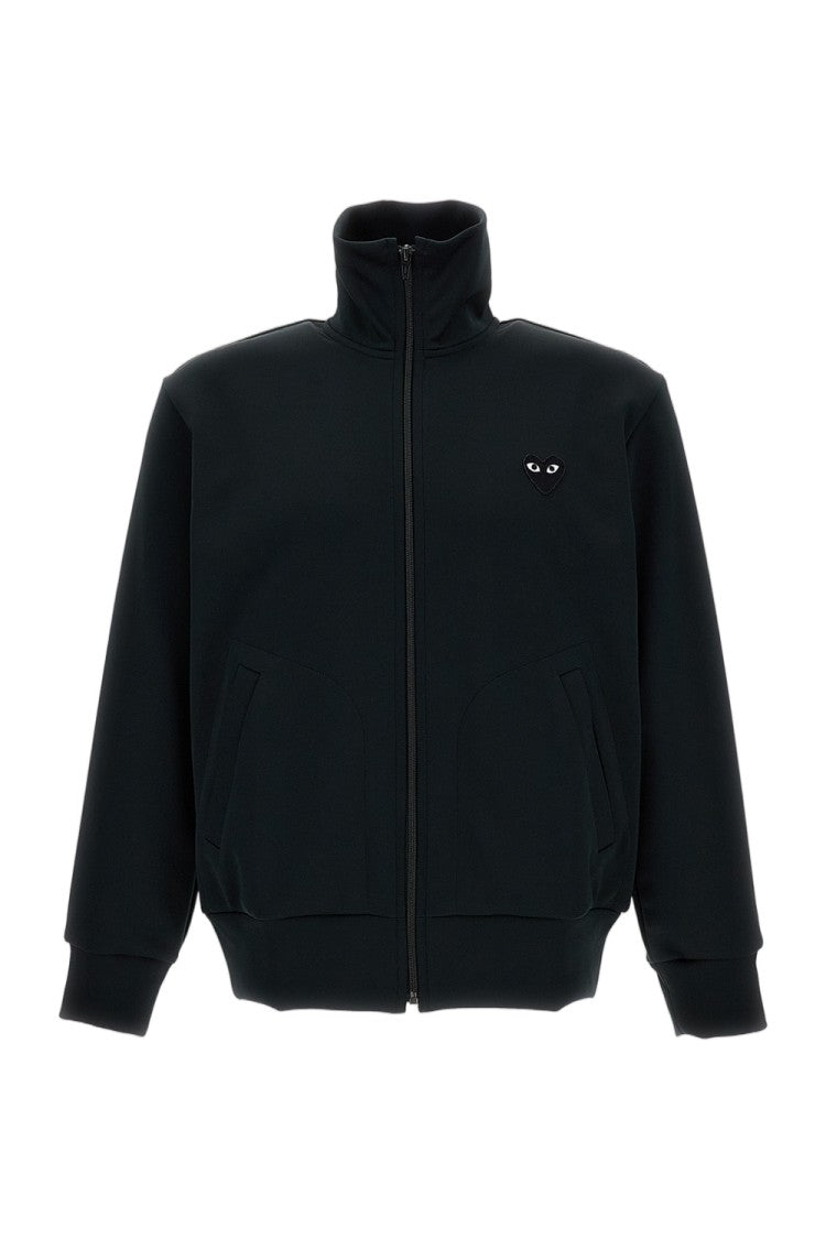 Comme Des Garçons Cotton High-Neck Sweatshirt