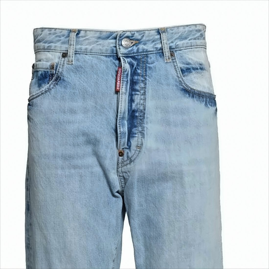 Dsquared2 Light Blue Slim Fit Denim Pants