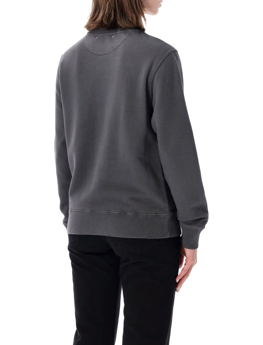 Golden Goose Fleece Strass Collar Sweatshirt