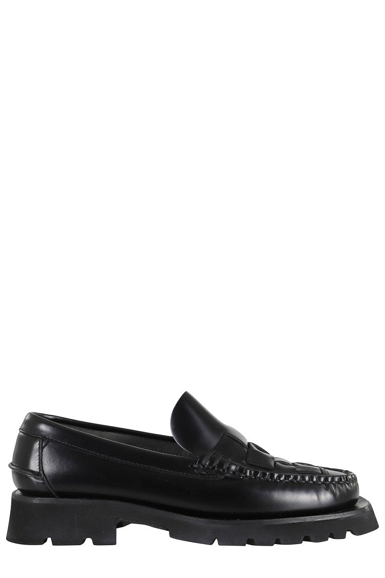 Hereu Nombela Sport Braided Leather Loafer