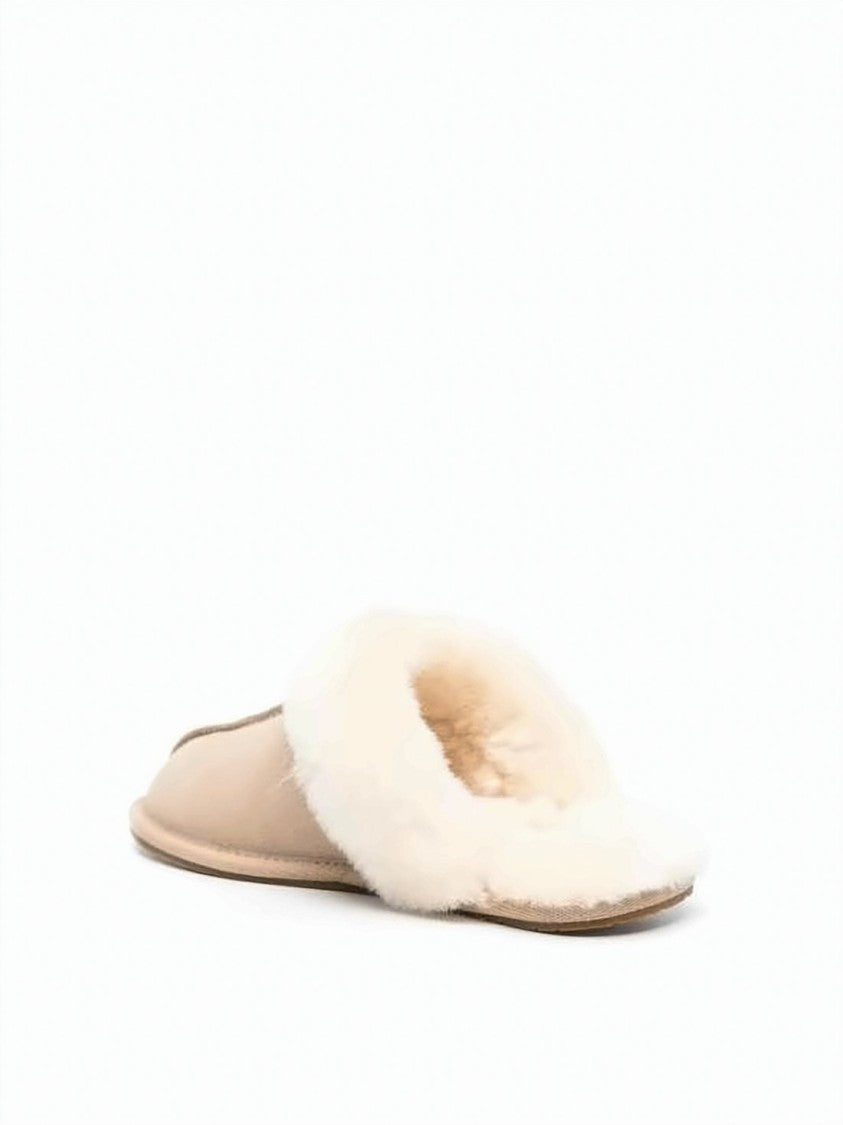 Ugg Suede Slipper With Plush Lambswool Lining