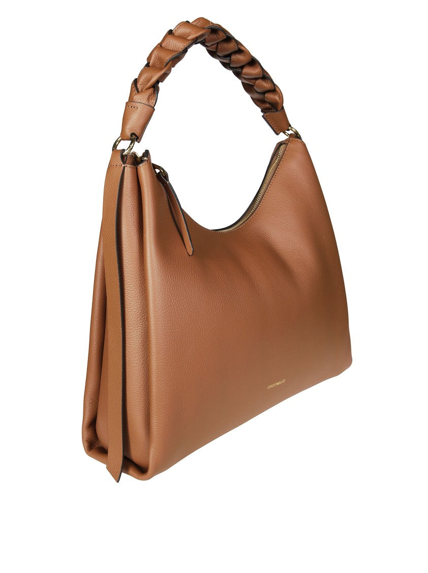 Coccinelle Structured Double Leather Handbag