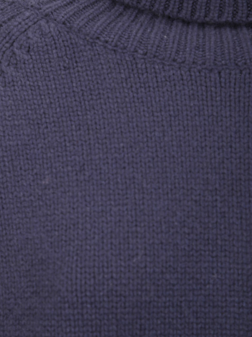 Be You Turtleneck Sweater With Side Slits And Short Fit