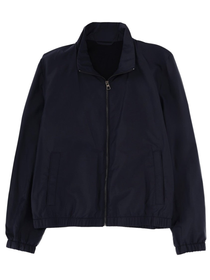 Boss Regular Fit Minimalist Stand Collar Jacket