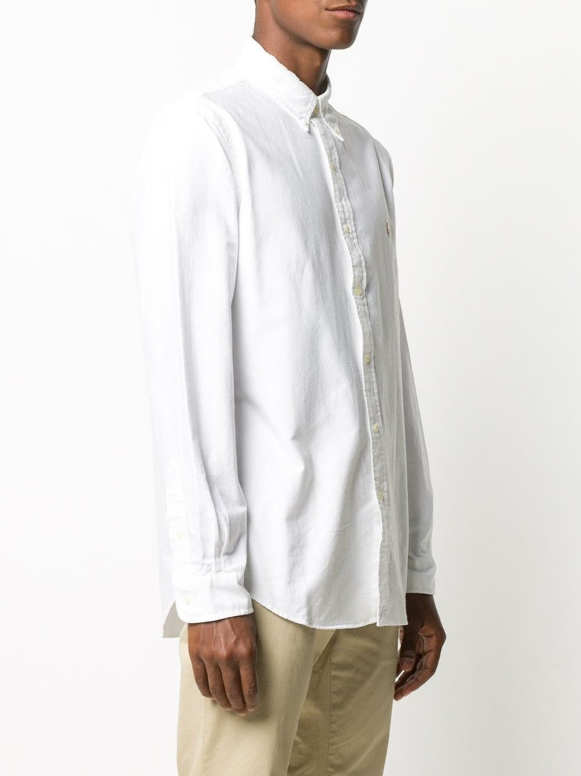 Polo Ralph Lauren Refined White Button-Up Shirt With Timeless Appeal