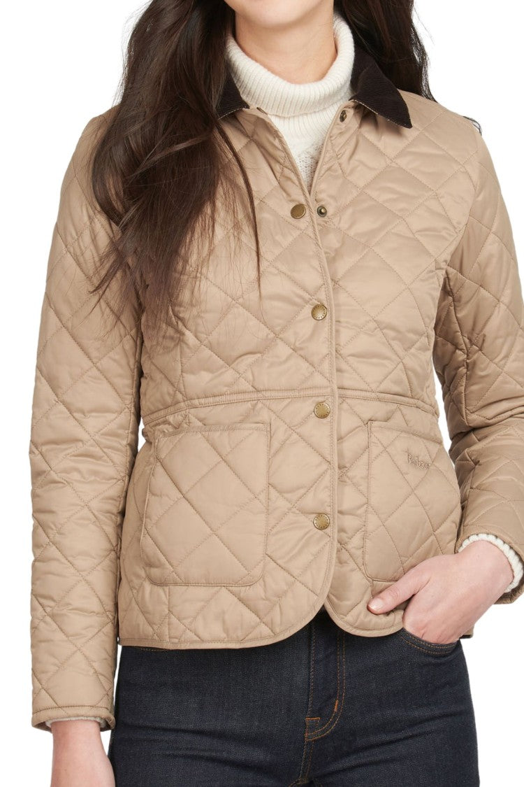 Barbour Beige Quilted Jackets