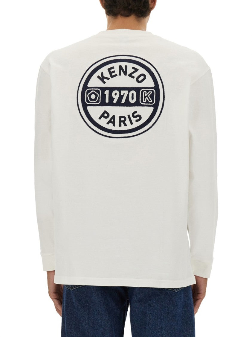 Kenzo Classic Crew Neck Long-Sleeved T-Shirt