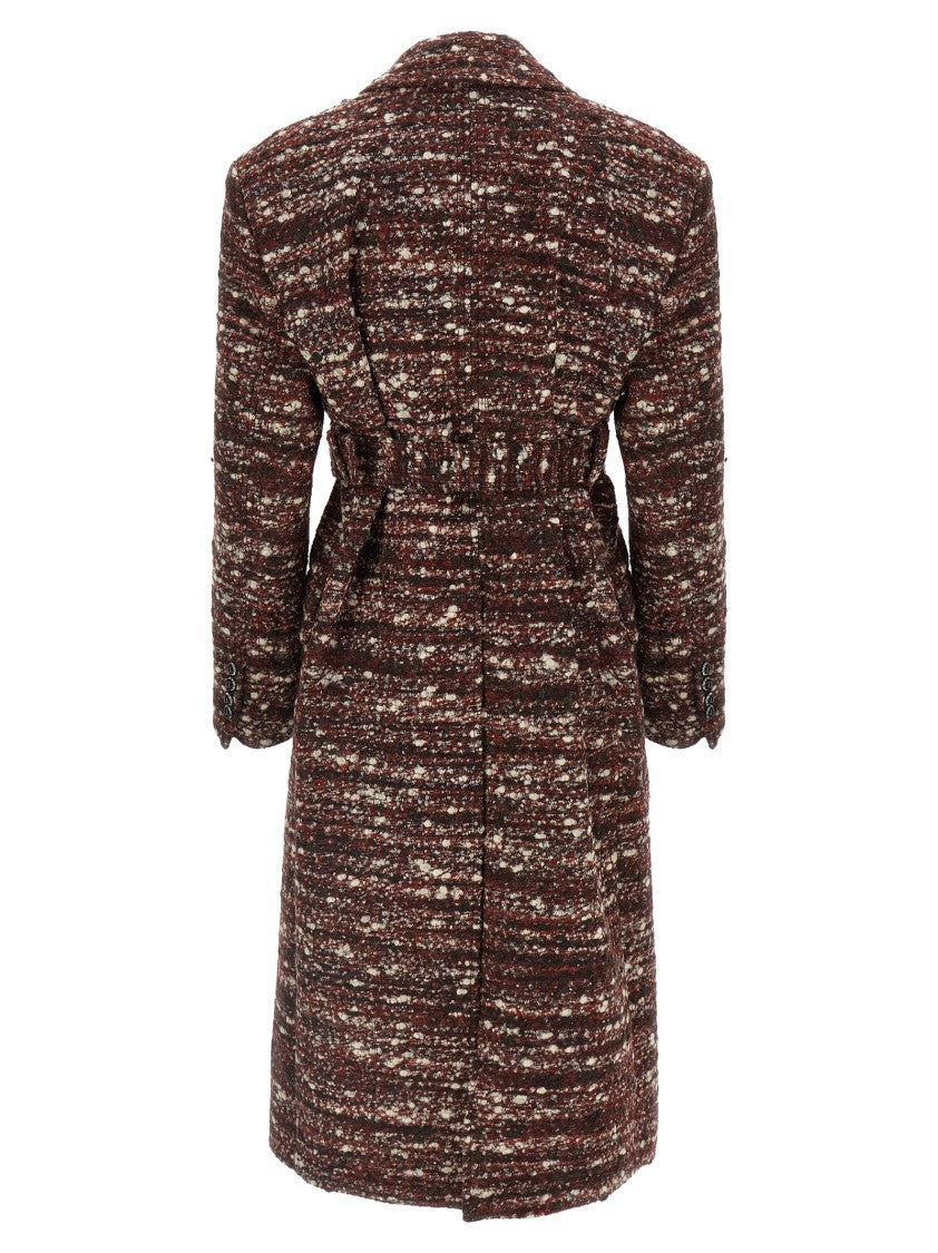 Paco Rabanne Bouclé Wool Coat