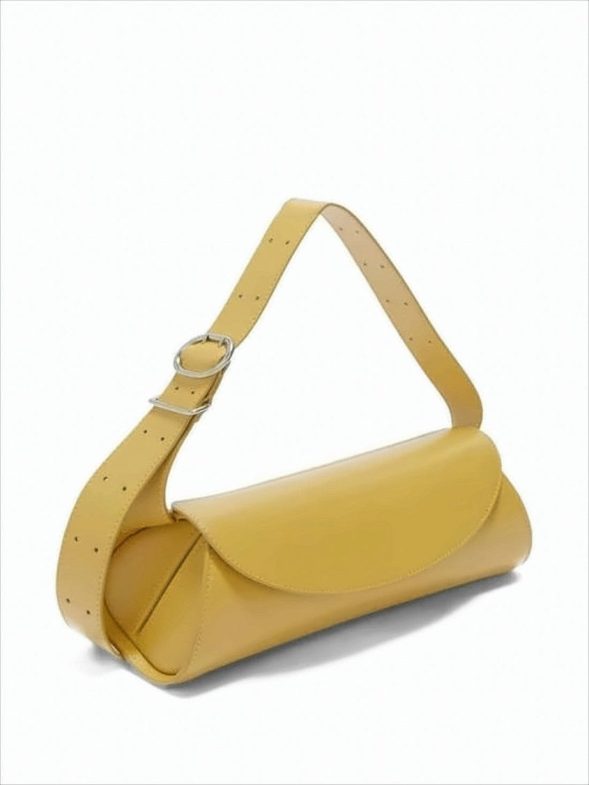 Jil Sander Smooth Calf Leather Shoulder Bag
