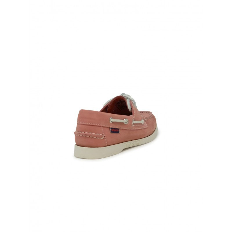 Sebago 74121Sw Portland Pink Nubuck Loafers