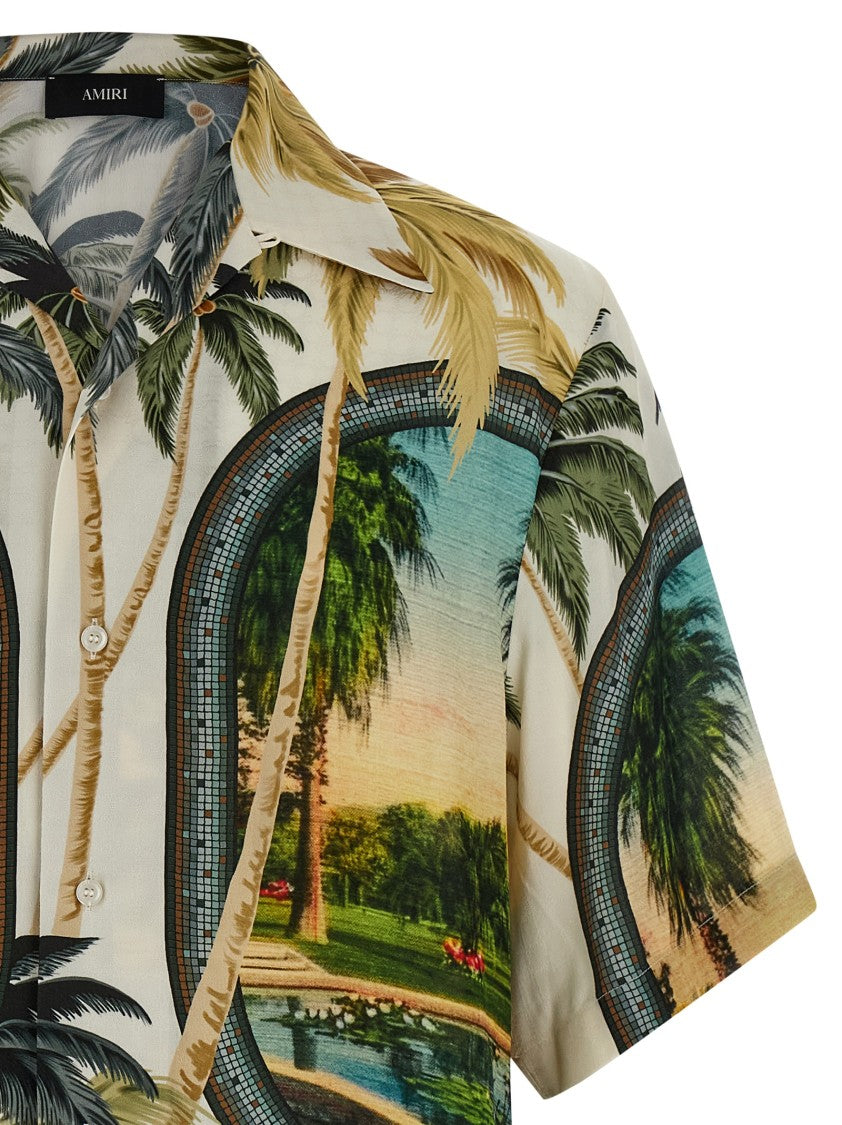 Amiri Paradise Bowling Shirt